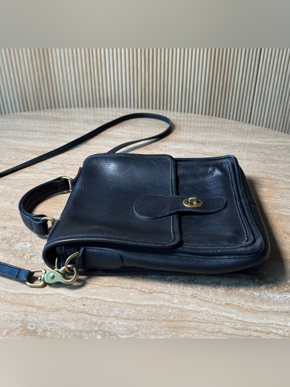 Coach - Vintage 5130 Station Bag Leather Crossbody Purse - Picture 5 of 9